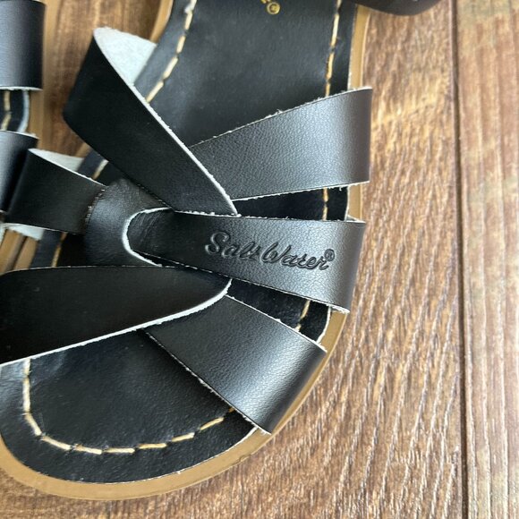 Black Original *Salt Water Sandals* | Water-Friendly | *Women's 6 / Hoy 4* | EUC - Picture 7 of 12